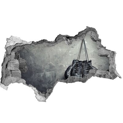 Hole wall sticker Ringside Boxing Gloves
