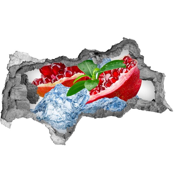 Hole in the wall decal Fruity Oasis with Ice