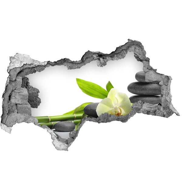 Hole in the wall sticker Relaxing spa corner