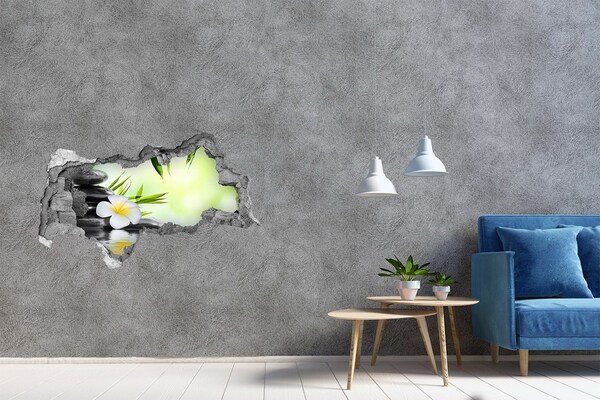 Hole in the wall decal An oasis of peace in nature