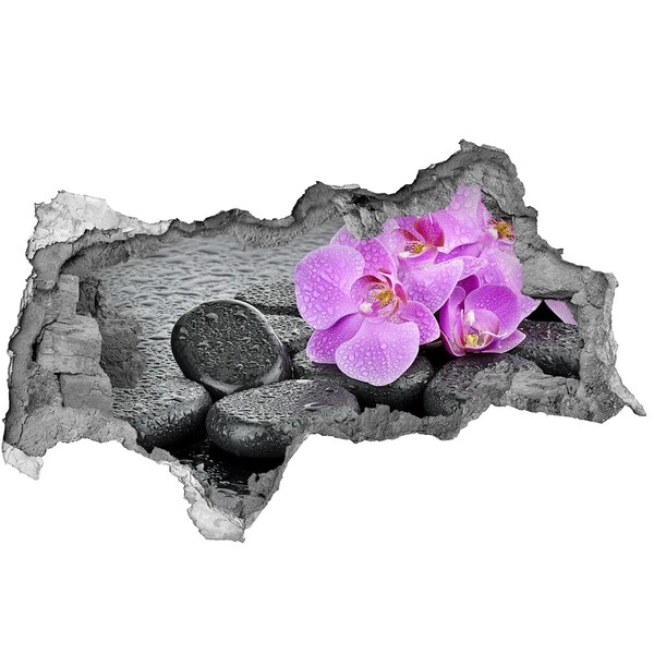Hole in the wall sticker Floral Spa Oasis