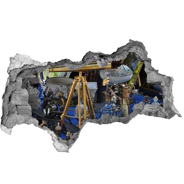 Hole wall sticker Antiques in a Mystery Shop