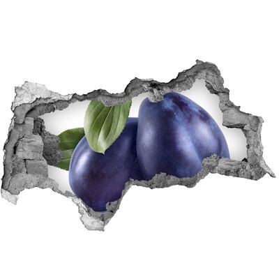 Hole in the wall sticker Juicy Plums