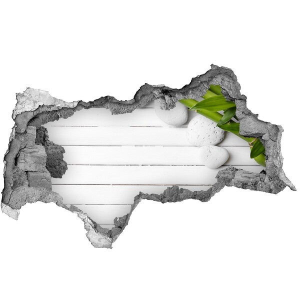 Hole in the wall sticker A green oasis in concrete