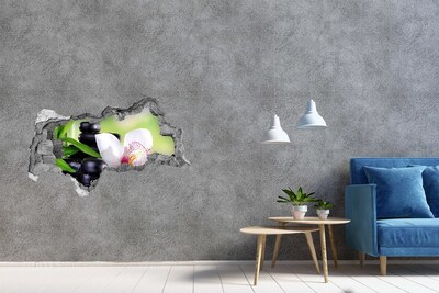 Hole in the wall sticker Relax at the spa