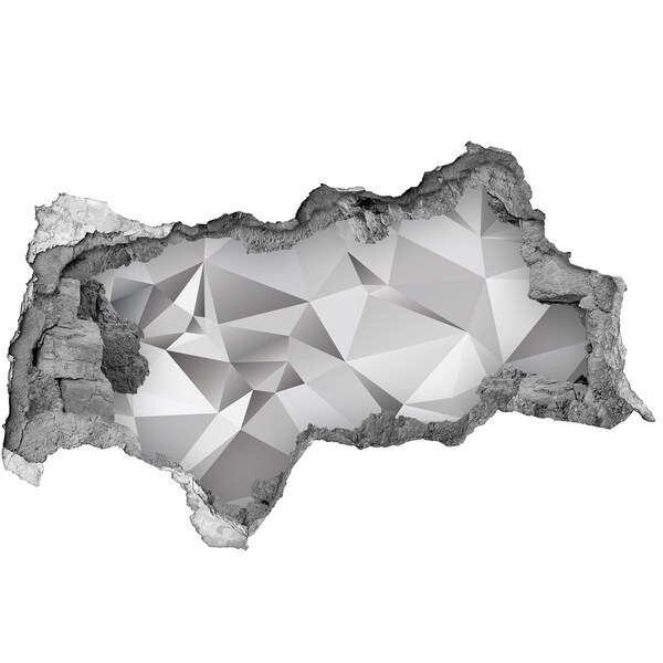 Hole in the wall sticker Sparkling Diamond Treasure