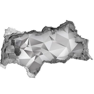 Hole in the wall sticker Sparkling Diamond Treasure