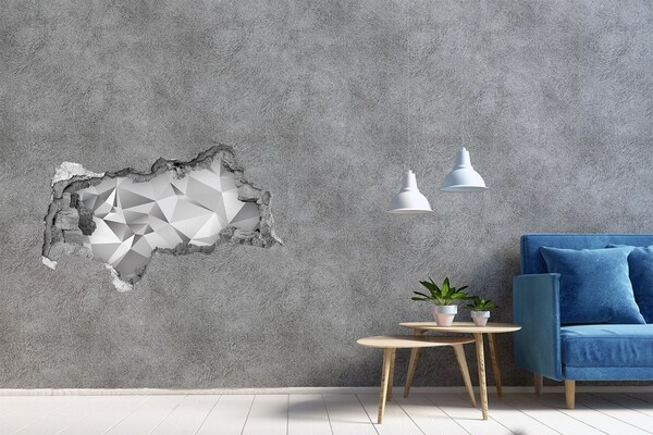 Hole in the wall sticker Sparkling Diamond Treasure