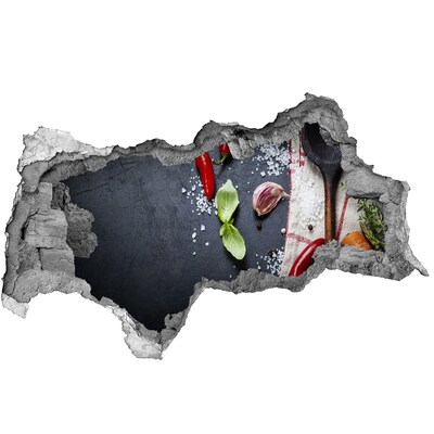 Hole in the wall decal A kitchen full of flavor