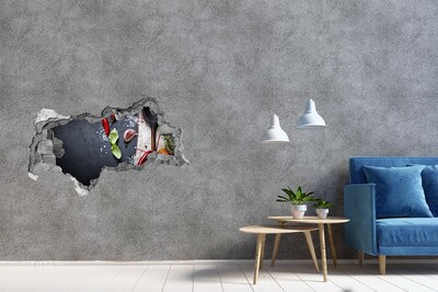 Hole in the wall decal A kitchen full of flavor