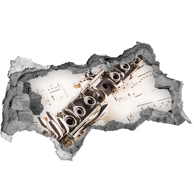 Hole wall sticker Musical Hole in the Wall