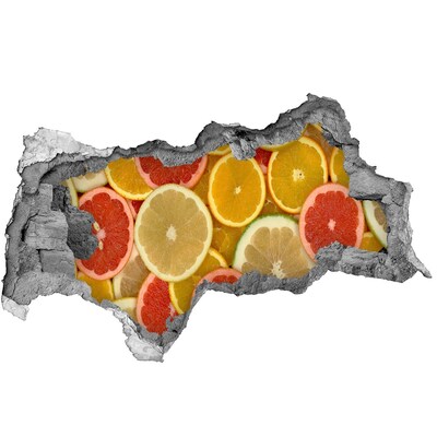 Hole in the wall sticker A fruity hole-in-the-wall paradise