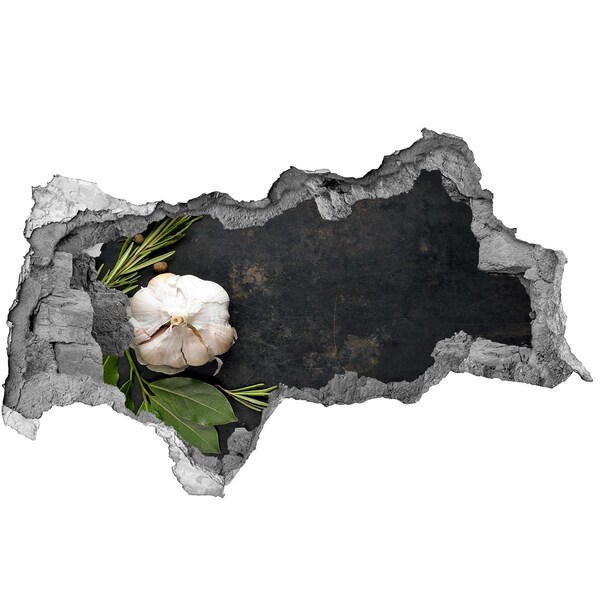 Hole in the wall decal Kitchen aromas