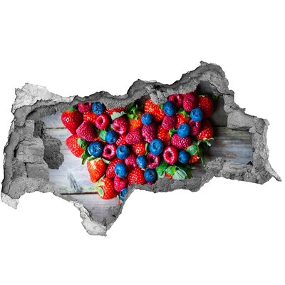 Hole in the wall sticker Fruit paradise