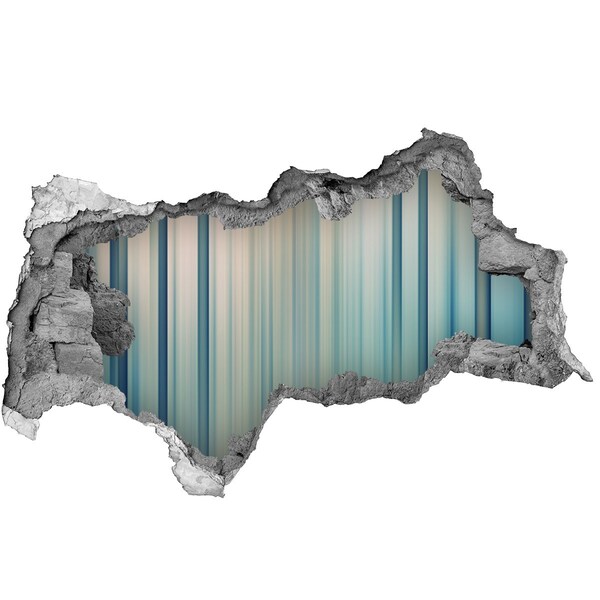 Hole in the wall sticker The illusion of open space