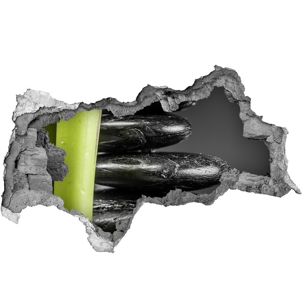 Hole wall sticker Spa stones