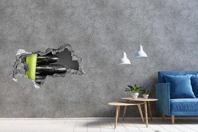 Hole wall sticker Spa stones