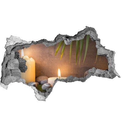 Hole in the wall sticker Relaxing spa corner