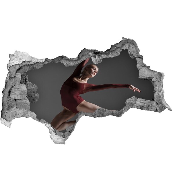 Hole in the wall sticker Dancing in a Ruined Wall