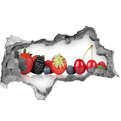 Hole in the wall decal Fruit in a Hole in the Wall