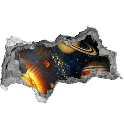 Hole wall sticker Cosmic explosion