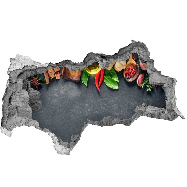 Hole wall sticker Kitchen Flavors from Beyond the Wall