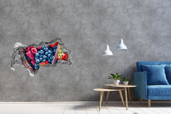 Hole in the wall decal Fruity Hole in the Wall