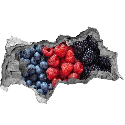 Hole in the wall decal Fruit paradise in the wall