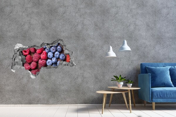 Hole in the wall decal Fruity Hole in the Wall