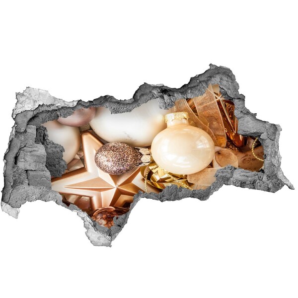 Hole in the wall decal Hole in the Wall Christmas Decorations