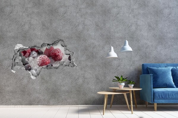 Hole in the wall sticker A fruity hole-in-the-wall paradise