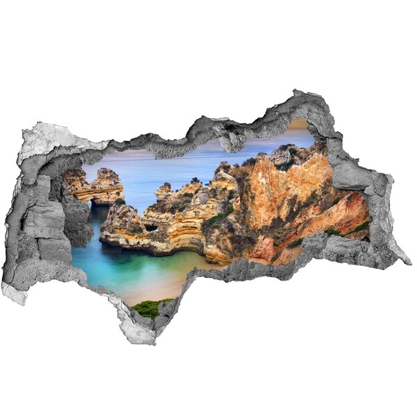 Hole in the wall decal Paradise Bay