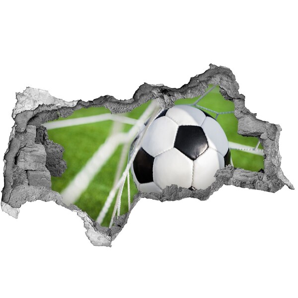 Hole in the wall sticker A goal in football