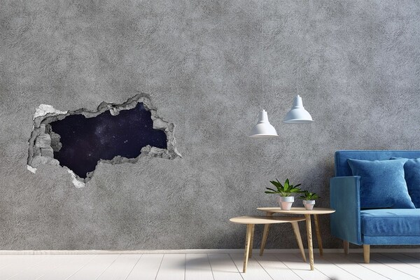 Hole in the wall decal Space Hole in the Wall