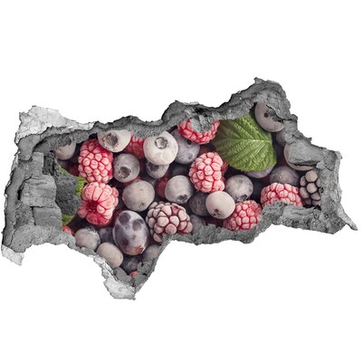 Hole wall sticker A fruity hole-in-the-wall paradise