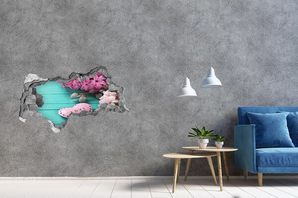 Hole in the wall decal A heart full of love