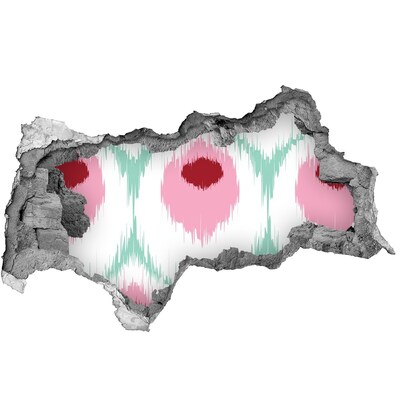 Hole in the wall sticker Sound illusion in concrete