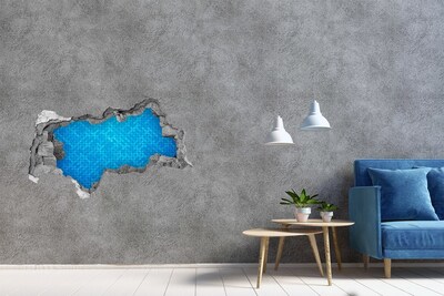 Hole in the wall sticker Water Reflection