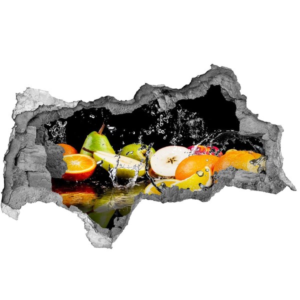 Hole in the wall sticker A fruity hole-in-the-wall paradise