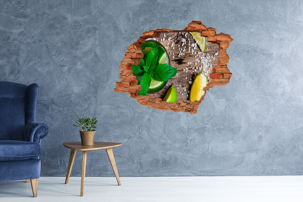 3D wall hole Mojito