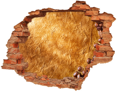 Hole in the wall sticker Golden Hole in the Wall