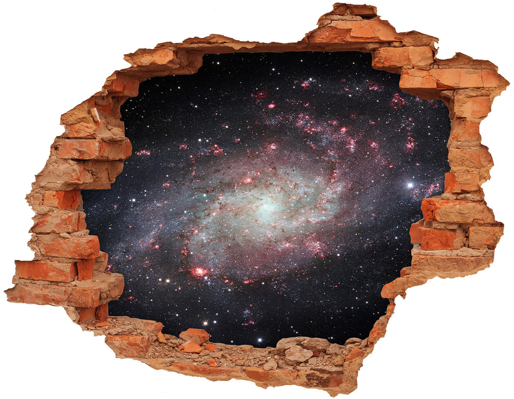 Hole in the wall decal Nebula