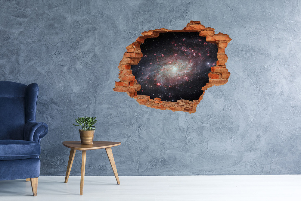 Hole in the wall decal Nebula