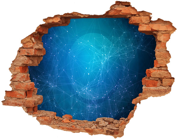 Hole wall sticker Constellation