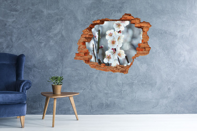 Hole wall sticker Cherry blossoms