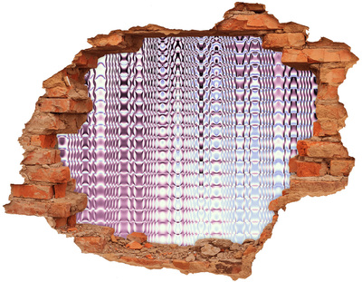 Hole in the wall sticker Fractal graphics