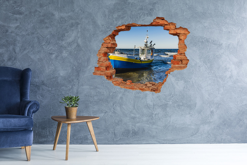 Hole in the wall decal Chapel at sea