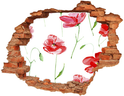 Hole wall sticker Flower Hole in the Wall