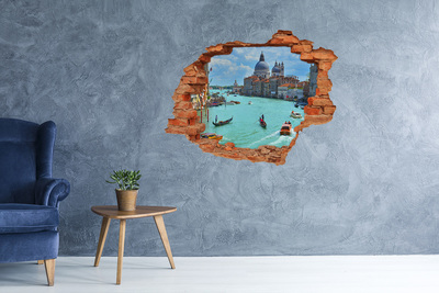 Hole in the wall sticker Venice in the light of day