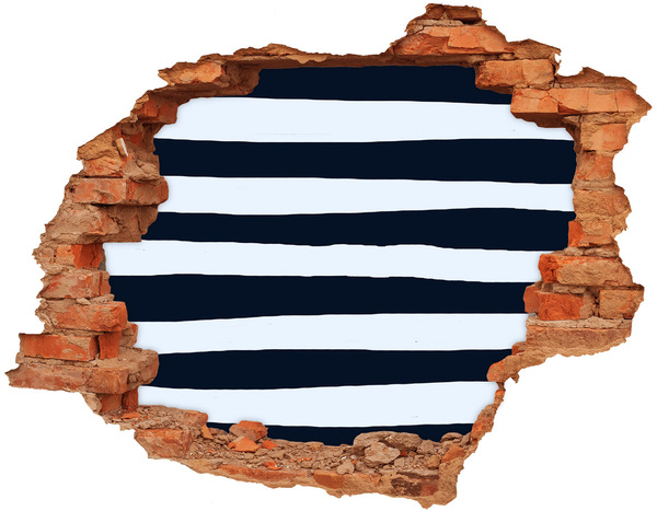 3D wall hole Breakthrough to the depths of the sea